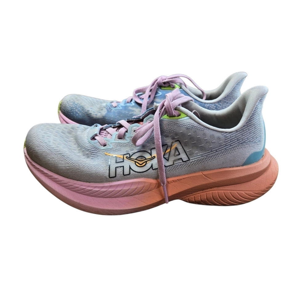 Hoka Mach 6 Illusion Dusk Pastel Multicolor Running Shoes